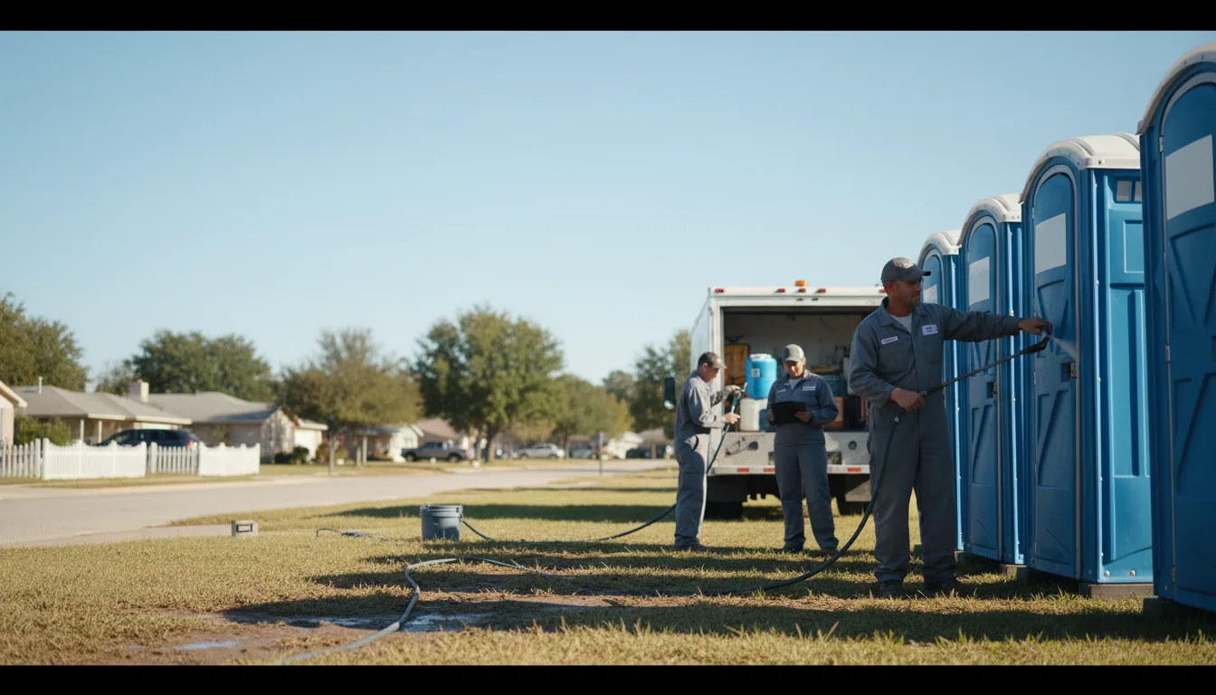Long-Term Portable Toilet Rental in Sonora, CA near me